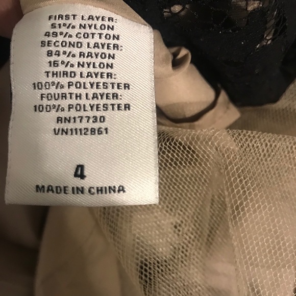 Lace Black Party Dress - Picture 8 of 8